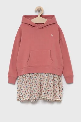 £30.99 • Buy Ralph Lauren Polo Girls' Fleece Hoodie Dress Size 16 Years ** V513