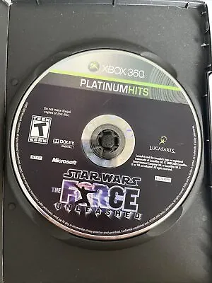 Star Wars: The Force Unleashed (Microsoft Xbox 360 2008) Disc Unoriginal Case • $3