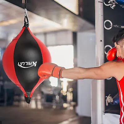 Upgraded Speed Ball Boxing PU MMA Muay Thai Training Punching Bag Swivel • $22.81