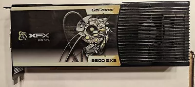 XFX NVIDIA GeForce 9800 GX2 (PVT98UZHF9) 1GB GDDR3 SDRAM PCI Express X16... • $79.99