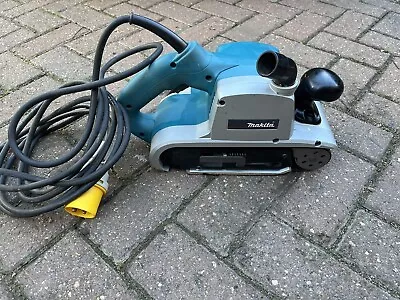 Makita 9404 Heavy Duty Belt Sander 4  110V And Makita KP0800 Planer 240v • £160.99