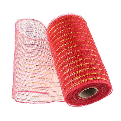 1 Roll Decorative Mesh Vibrant Color Multi-purpose Multifunctional Poly Mesh • $8.21