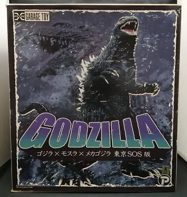 X-Plus GODZIILA Figure Godzilla X Mothra X Mechagodzilla Tokyo SOS Ver. With Box • $426