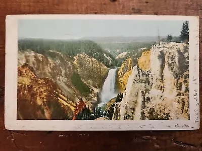 Lower Falls Of The Yellowstone Helena Montana 1905 Postmark Undivided Postcard  • $4.99