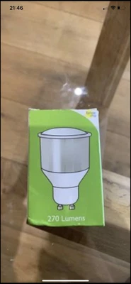 £5 • Buy Tp24 8722 3.5w Led L1/gu10 Cap Spot Lamp Warm White Opaque Lamp Unused Surplus.