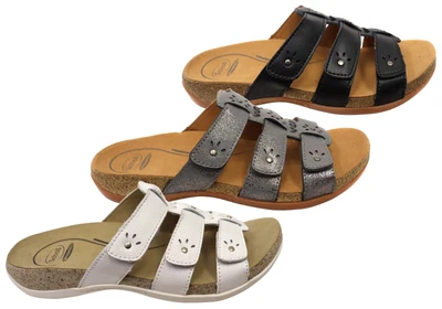 £57.19 • Buy Scholl Orthaheel Andrea Womens Comfortable Supportive Slides Sandals - Rubber