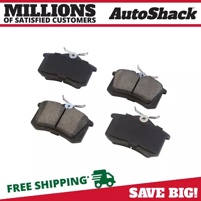 Rear Performance Ceramic Brake Pad Kit For VW Cabrio Golf Jetta Passat Audi A4 • $14.99