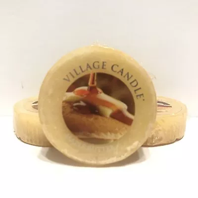 Village Candle MAPLE BUTTER Wax Melt Tart Lot Of 3 (1 Oz Ea.) Retired • $6.64