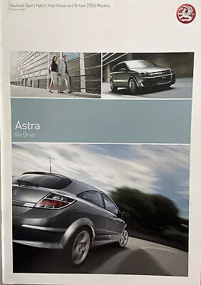 2006 Vauxhall Astra Range 41 Page Brochure Inc SXi & SRi 2.0 Turbo • $9.93