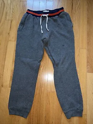 BODEN Boys Everyday Sweat Track Pants 13 Y Gray Elastic Waist • $20.50