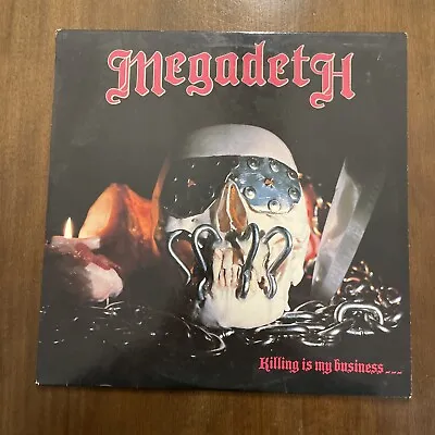 Megadeth – Killing Is My Business... And Business Is Good! MX 8015 1985 Combat • $179.99