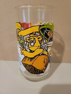 McDonalds 1981 The Great Muppet Caper Glass Cup Libbey Kermit The Frog • $10