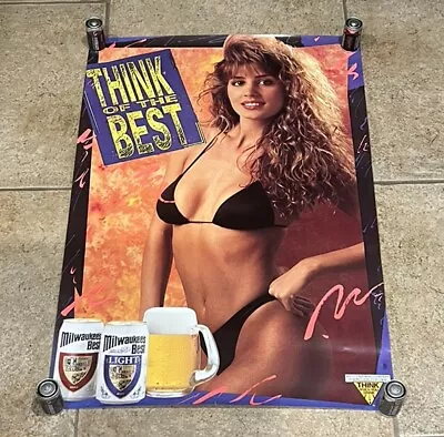 MILWAUKEE'S BEST **THINK OF THE BEST**  90's POSTER • $24.95