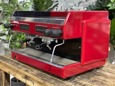 Reneka Plus Low Cup 2 Group Red Espresso Coffee Machine Commercial Wholesale Bar • $1950