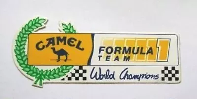 Old Sticker Vintage CAR CAMEL TEAM F1 LOTUS BENETTON WILLIAMS (inch 530 X 24)* • $2.90