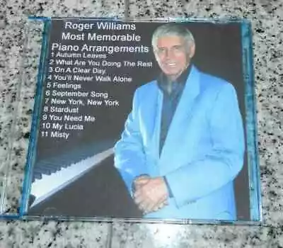 Roger Williams Playing Piano Yamaha Disklavier Clavinova PianoSoft Player Piano • $19.95