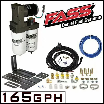 FASS 165 GPH Fuel Lift Pump For 2011-14 Silverado 2500 3500 Duramax 6.6L Diesel • $672.55