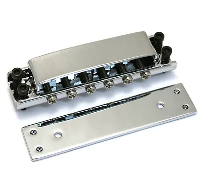 Chrome Covered Tunematic Guitar Bridge For Rickenbacker® GB-0515-010 • $23.50