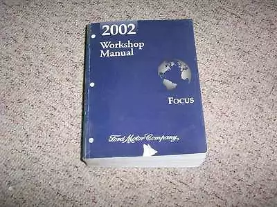 $69.30 • Buy 2002 Ford Focus Shop Service Repair Manual Set ZX3 LX SE ZTS ZX5 ZTW Wagon