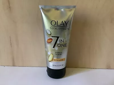 $17.95 • Buy Olay Total Effects 7 In One Citrus Scrub Refreshing Facial Scrub 5.0 Oz - New