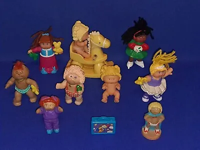 Cabbage Patch Kids Figures Rocking Horse [Lot Of 11] Vintage • $18