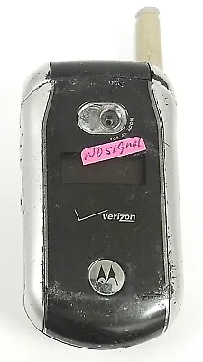 Motorola V Series V265 - Silver And Black ( Verizon ) Cellular Flip Phone • $4.24