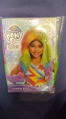 New My Little Pony Rainbow Dash Child Wig Halloween Costume Headpiece 4+  • $7.99