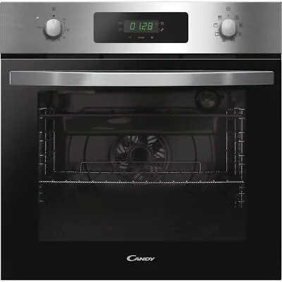 Candy FIDCX615 Idea Built In 60cm Electric Single Oven Stainless Steel A+ • £239
