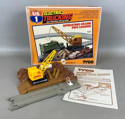 $39.99 • Buy TYCO US1 Electric Trucking Operating Crane Pipe Loader, Complete W/ Box