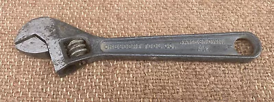 Vintage 4  Adjustable Wrench Crescent USA Pocket Keychain Tool • $39.99