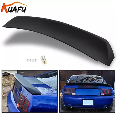 Fits 2005-2009 Ford Mustang GT500 Ducktail Style Rear Trunk Spoiler Wing Black • $58.70