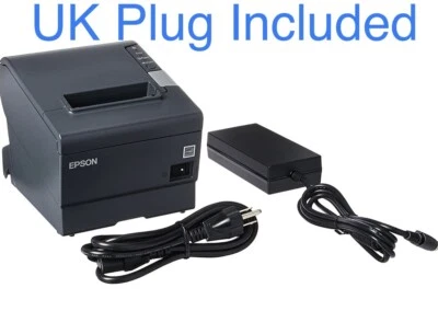 £129.95 • Buy Epson TM-T88V Receipt Printer - Grey - POS Printer BRAND NEW THERMAL PRINTER