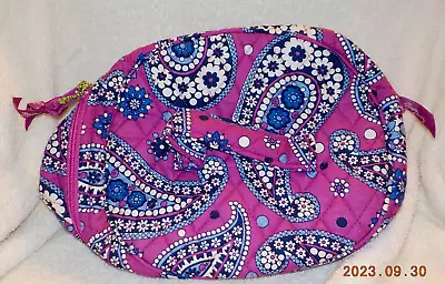 Vera Bradley Home & Away Travel Cosmetic Bag Boysenberry Pattern • $36.50