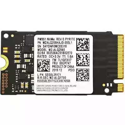 256GB Samsung PM991a 2242 M.2 NVME SSD Mini Micro Solid State Drive 100% Health • £15