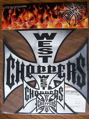 $14 • Buy Jesse James Die Cut West Coast Choppers Motorcycle Stickers - Cheapest On Ebay!