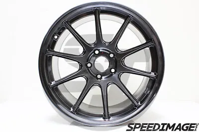 Rota Strike Wheels Hyper Black 18x10 +15mm 5x114.3 Fit Evo 8 9 X 240sx S14 350z • $1105