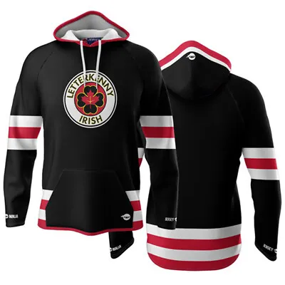 Letterkenny Irish Black Lightweight Hockey Hoodie • $69.95