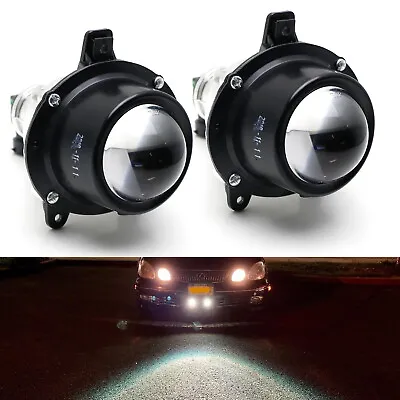 Mini 1.75-Inch Projector Fog Light Assembly W/ H11 Halogen Bulbs For Most Cars.. • $62.99