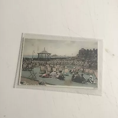 Old Postcard Eastbourne ( Bandstand ) • £3