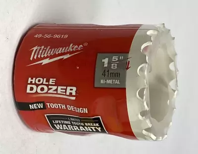 Milwaukee Tool 49-56-9619 1-5/8  Hole Dozer Bi-Metal Hole Saw • $11