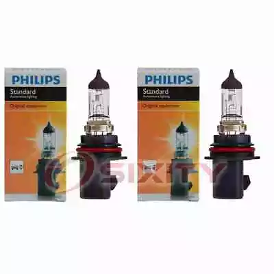 2 Pc Philips High Beam Headlight Bulbs For Chrysler Town & Country Voyager Pk • $14.81