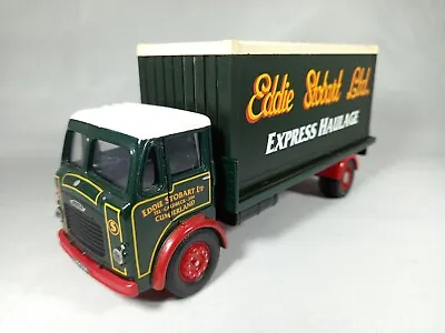 Corgi 25102; Leyland Beaver Flatbed W Container Eddie Stobart; NO BOX • £9.99