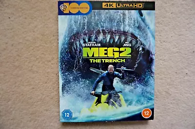 4k Uhd Blu-ray  Meg 2 The Trench   Brand New Sealed Uk Stock • £22.78