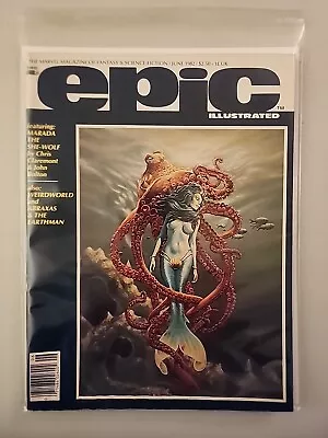 Epic Illustrated #12 June 1982 Marvel Magazine Of Fantasy & Science Fiction • $5.99