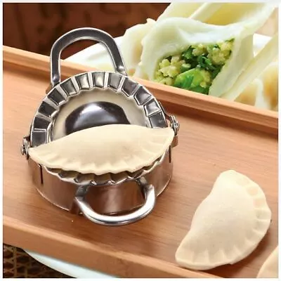 Stainless Steel Dumpling Maker Wrapper Dough Cutter Mould (Various Sizes) • $5.99