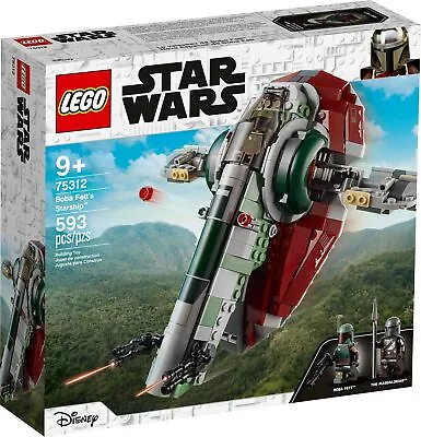 $63.50 • Buy LEGO 75312 Star Wars Boba Fett’s Starship - BRAND NEW SEALED