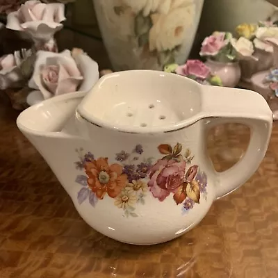 Charming Old Vintage Antique Shaving Mug Flowers Made In Japan Chipped • $20