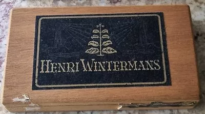 Henri Wintermans Vintage Wooden Cigar Box • $45