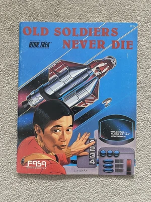 $24.51 • Buy Old Soldiers Never Die - Star Trek Role Playing Game Adventure Module FASA 2221