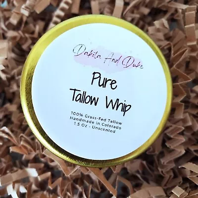 PURE Tallow Whip Face Moisturizer Anti Aging Cream Organic Balm Body Cream  • $14